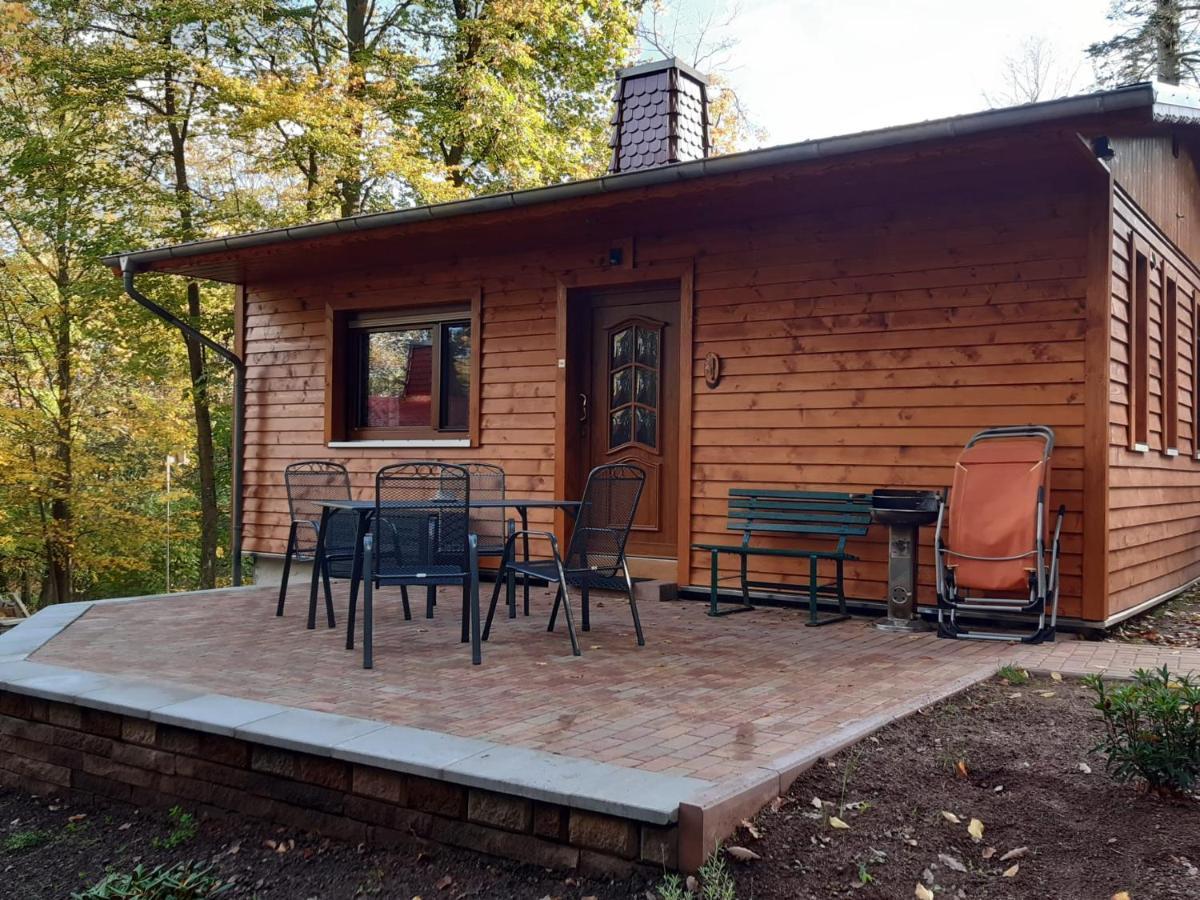 Feriendorf "Am Forsthaus" Mosbach Mosbach  Exteriör bild